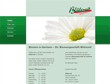 Tablet Screenshot of bluetezeit.com