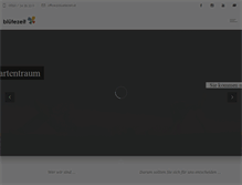 Tablet Screenshot of bluetezeit.at
